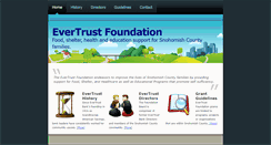 Desktop Screenshot of evertrustfoundation.com